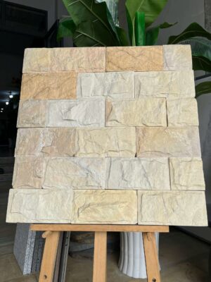 Đá bóc vàng 10x20 ốp tường