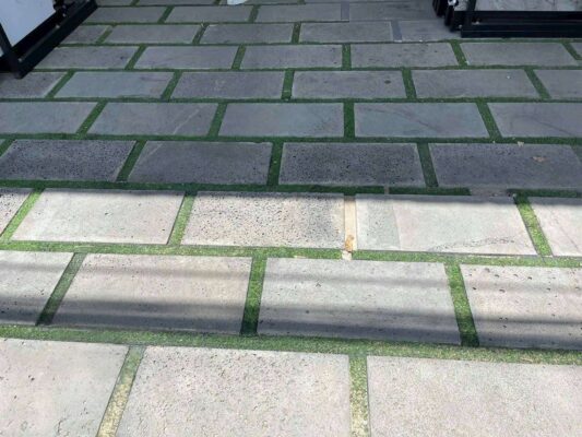 Đá ong xám 30x60x2 lát sân 5 Đá ong xám 30x60x2 lát sân 5