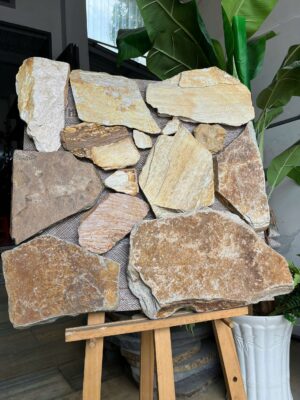 Đá rối chẻ bao vàng ánh kim 1 Đá rối chẻ bao vàng ánh kim 1