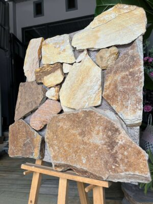 Đá rối chẻ bao vàng ánh kim 2 Đá rối chẻ bao vàng ánh kim 2