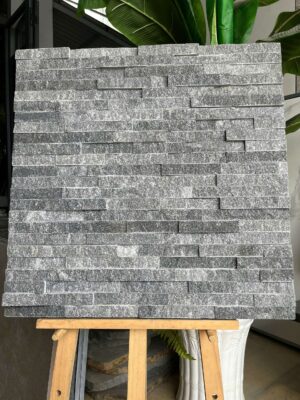 Đá ghép đen ánh kim10x50 ốp tường