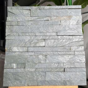 Đá ghép xanh hải dương 10x50 ốp tường trang trí