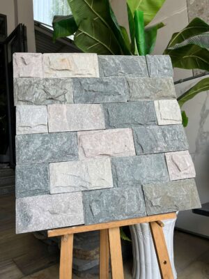 Đá vân gỗ lồi 10x20 Đá vân gỗ lồi 10x20