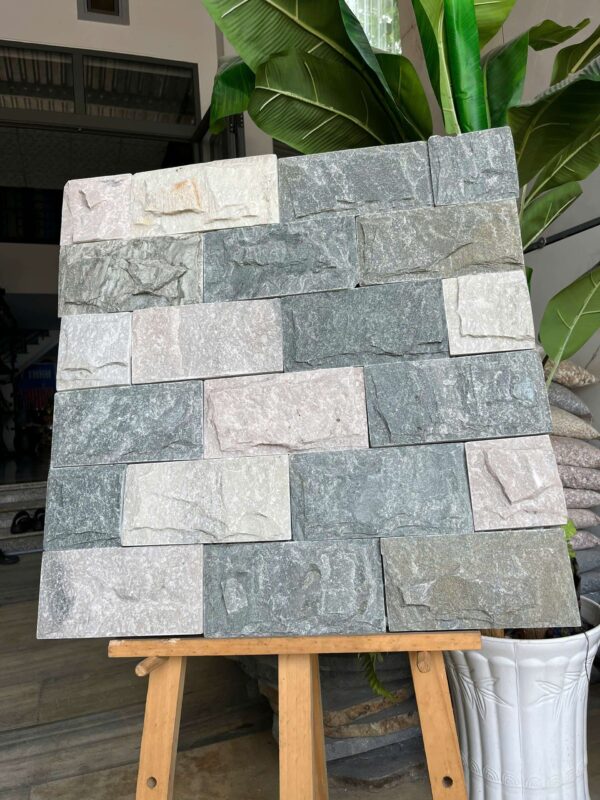 Đá vân gỗ lồi 10x20