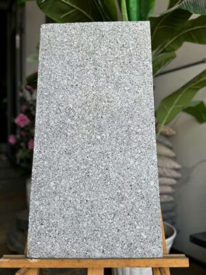 Đá lát sân trắng kim sơn khò 30x60