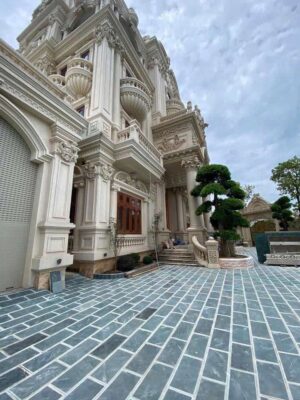 Đá xanh rêu thanh hóa mài hone 30x60 3