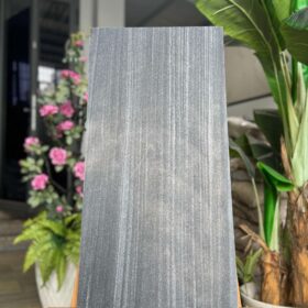 Đá sọc dưa mài hone gam đen đậm 30x60
