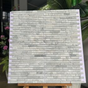 Đá mosaic trắng khói